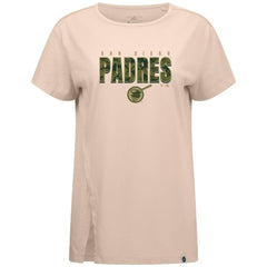 MLB San Diego Padres Levelwear Women's Influx Protect W T-Shirt