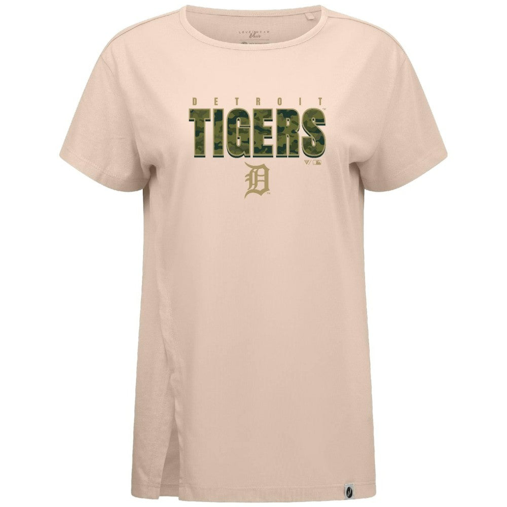 MLB Detroit Tigers Levelwear Women's Influx Protect W T-Shirt
