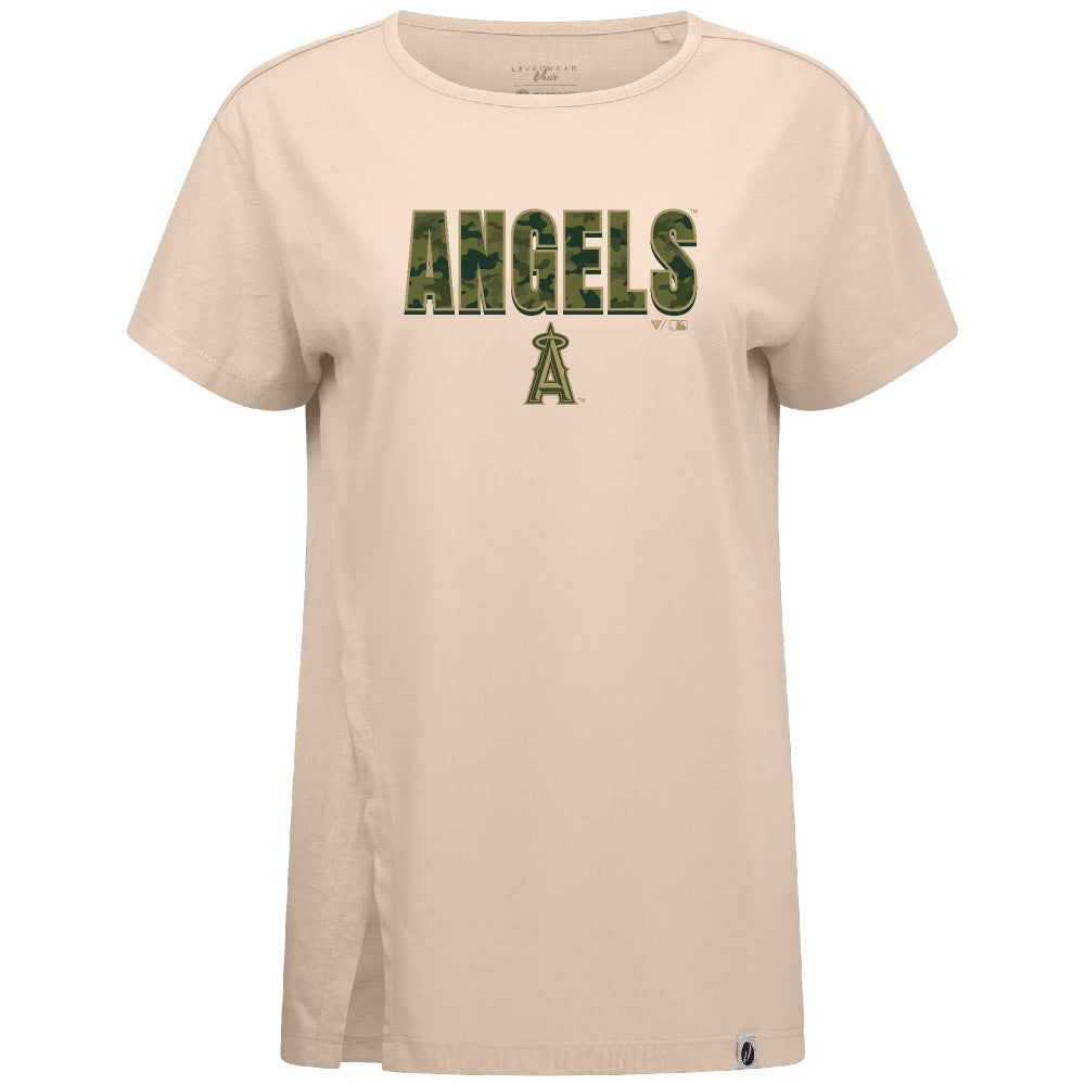 MLB Los Angeles Angels Levelwear Women's Influx Protect W T-Shirt