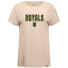 MLB Kansas City Royals Levelwear Women's Influx Protect W T-Shirt