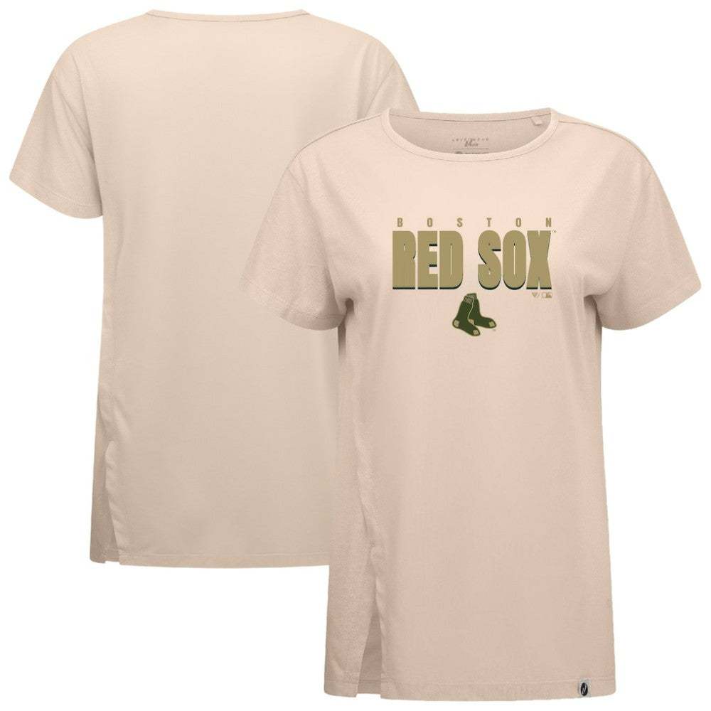 MLB Boston Red Sox Levelwear Women's Influx Protect W T-Shirt