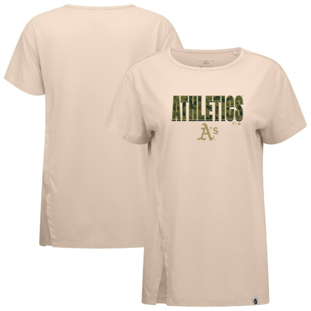 MLB Athletics Levelwear Women's Influx Protect W T-Shirt