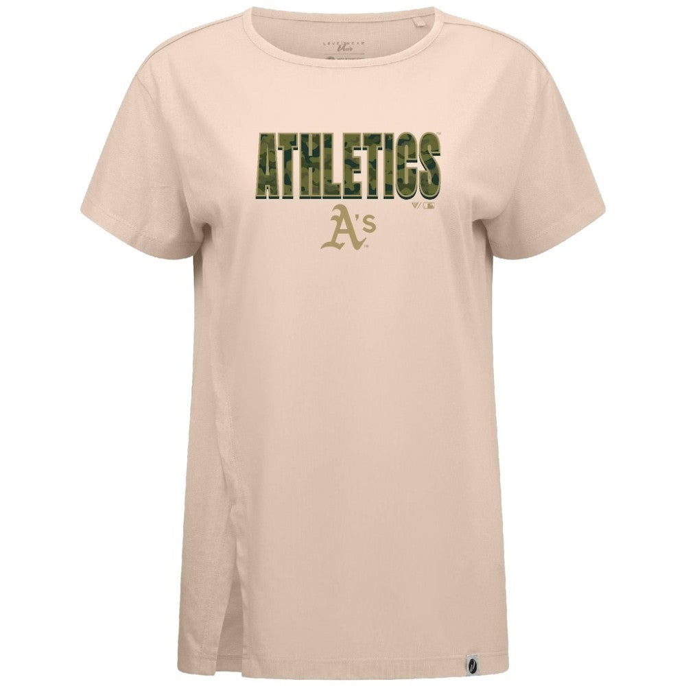 MLB Athletics Levelwear Women's Influx Protect W T-Shirt