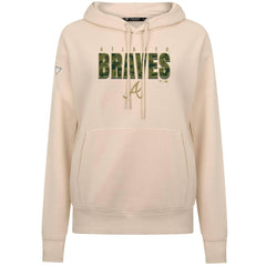 MLB Atlanta Braves Levelwear Women's Adorn Protect W Pullover Hoodie