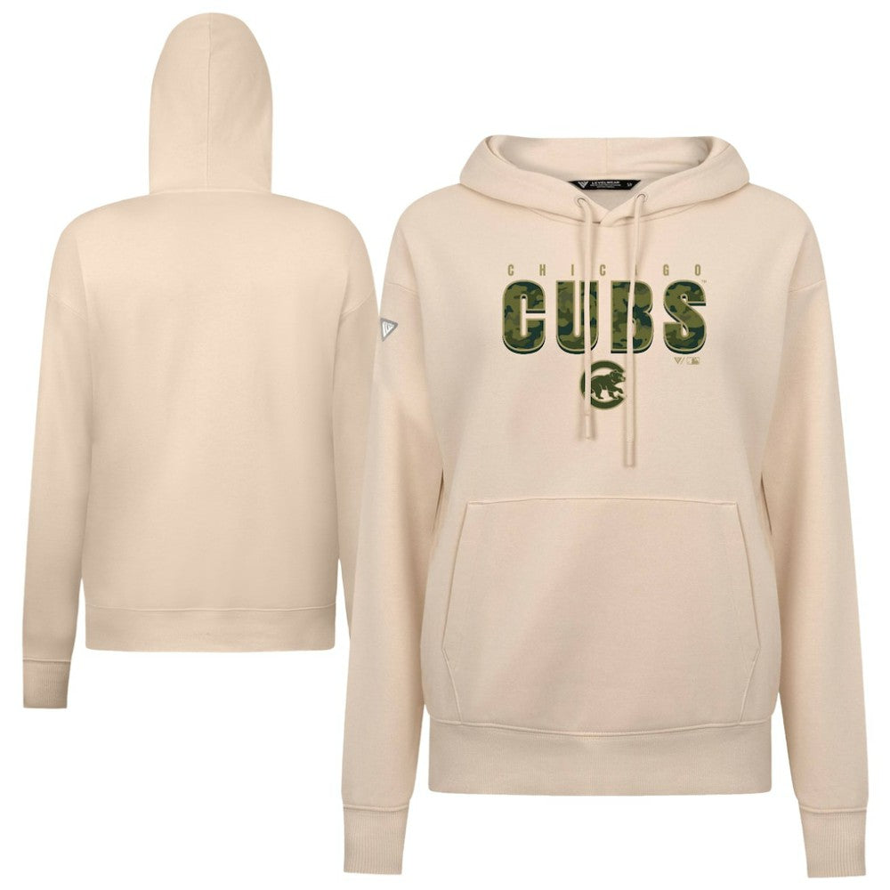 MLB Chicago Cubs Levelwear Women's Adorn Protect W Pullover Hoodie