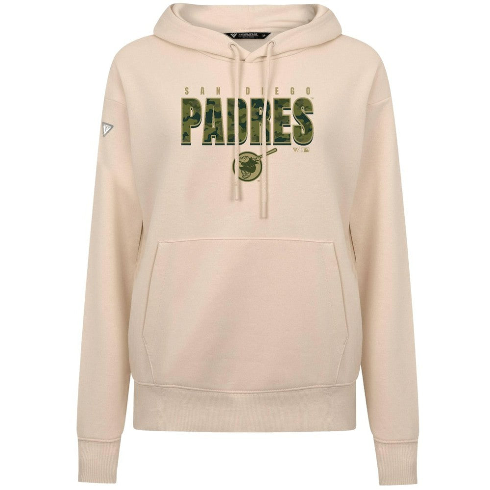 MLB San Diego Padres Levelwear Women's Adorn Protect W Pullover Hoodie