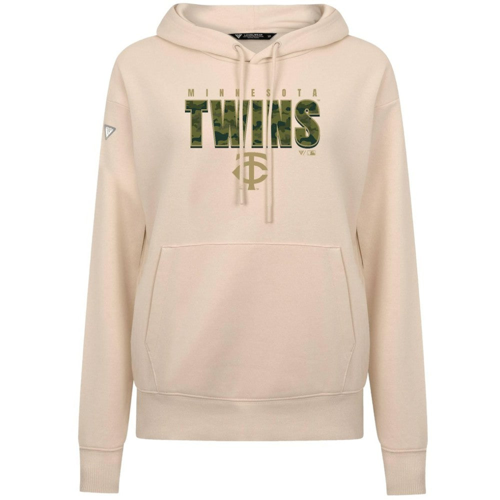 MLB Minnesota Twins Levelwear Women's Adorn Protect W Pullover Hoodie
