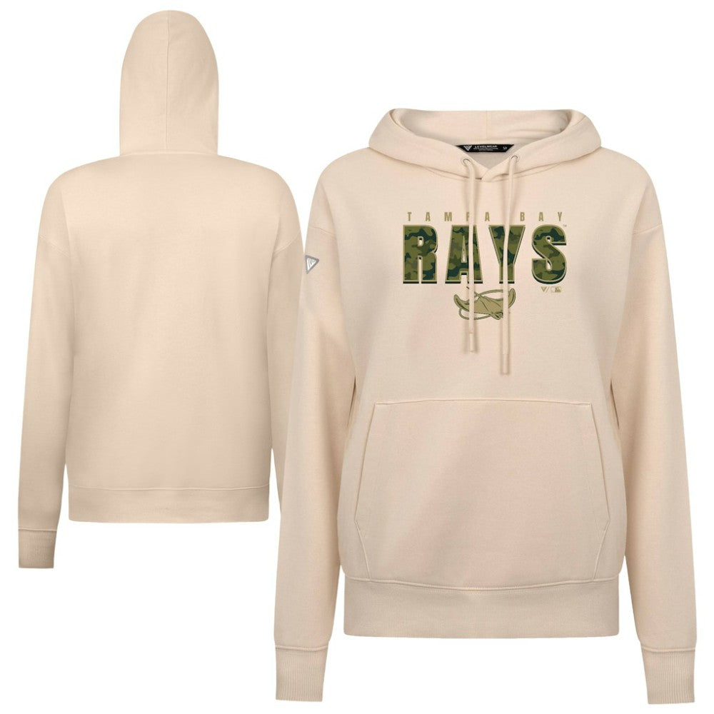 MLB Tampa Bay Rays Levelwear Women's Adorn Protect W Pullover Hoodie