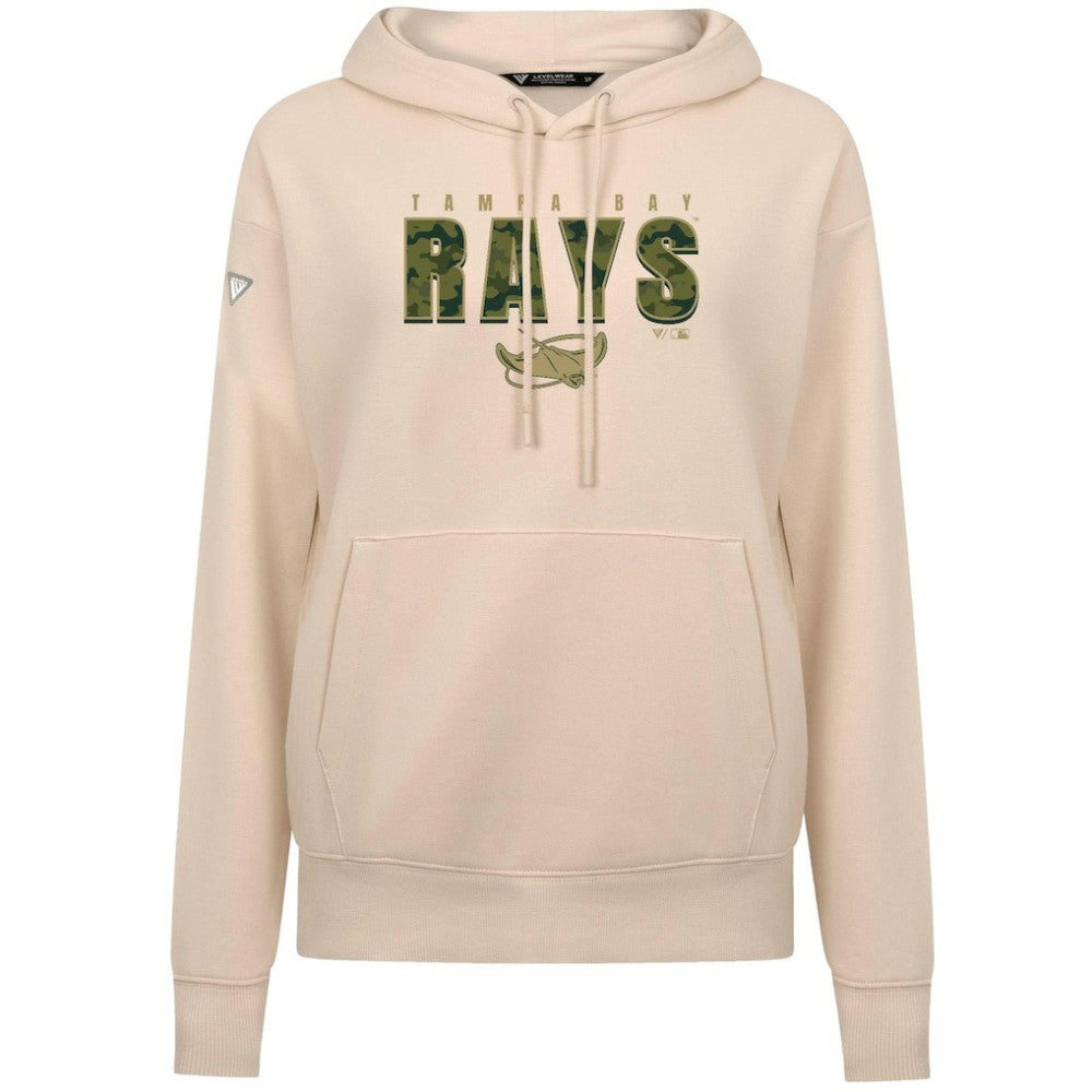 MLB Tampa Bay Rays Levelwear Women's Adorn Protect W Pullover Hoodie