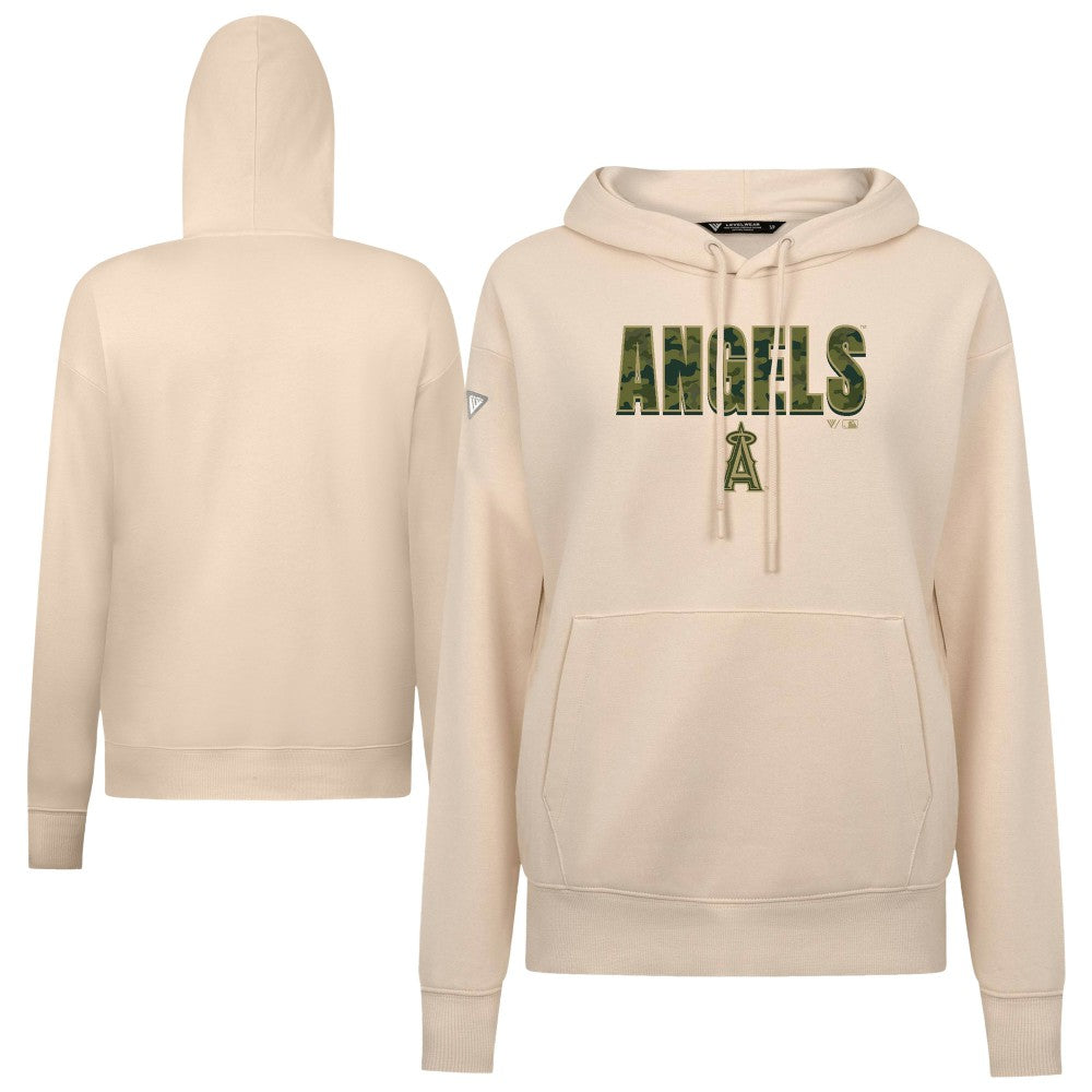 MLB Los Angeles Angels Levelwear Women's Adorn Protect W Pullover Hoodie