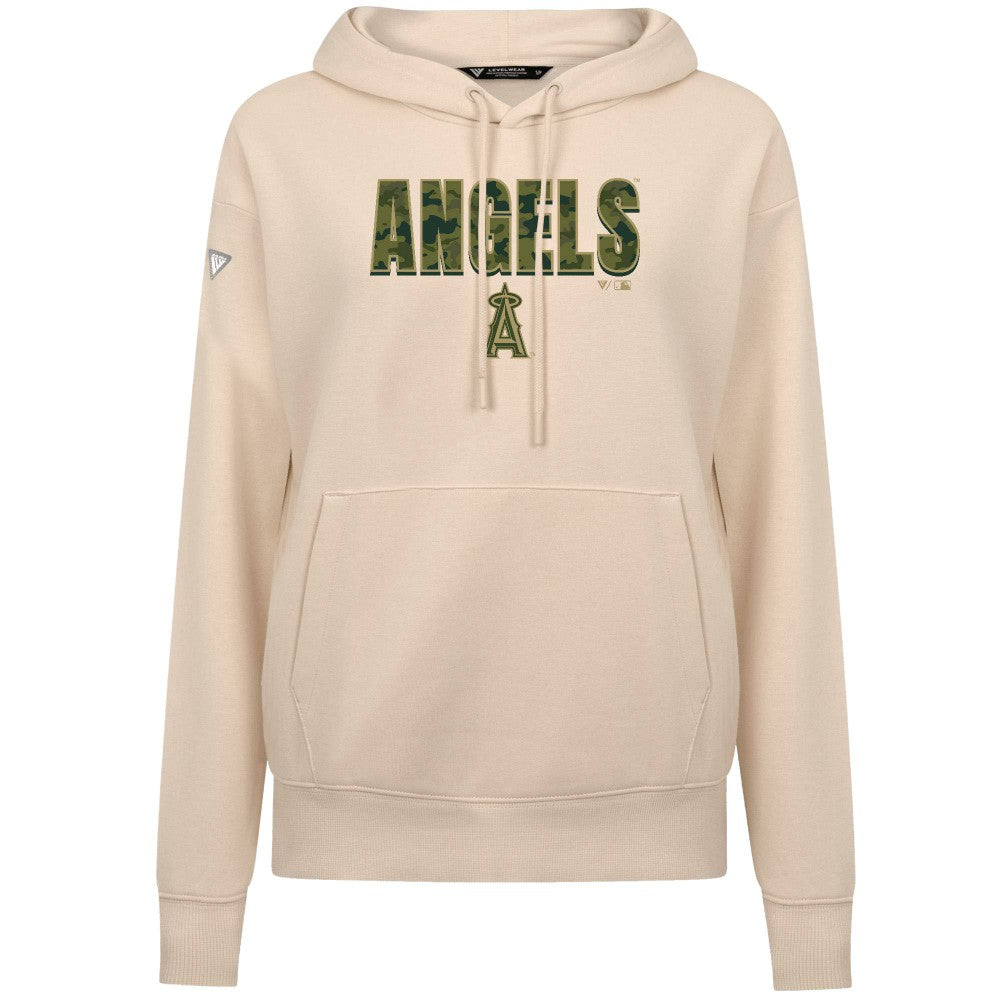 MLB Los Angeles Angels Levelwear Women's Adorn Protect W Pullover Hoodie