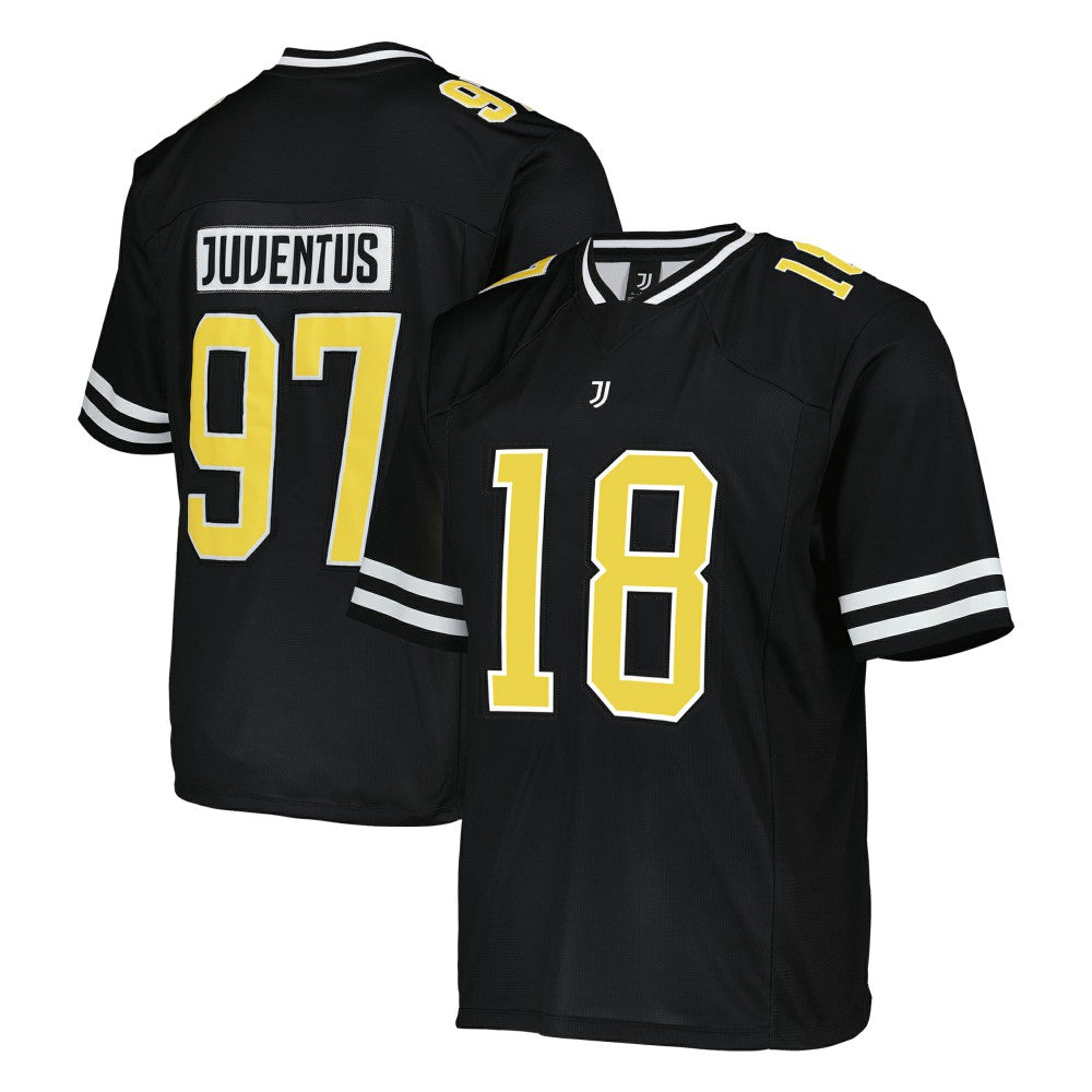 Juventus Collegiate American Football Foundation Fashion Jersey - Fanatics Black