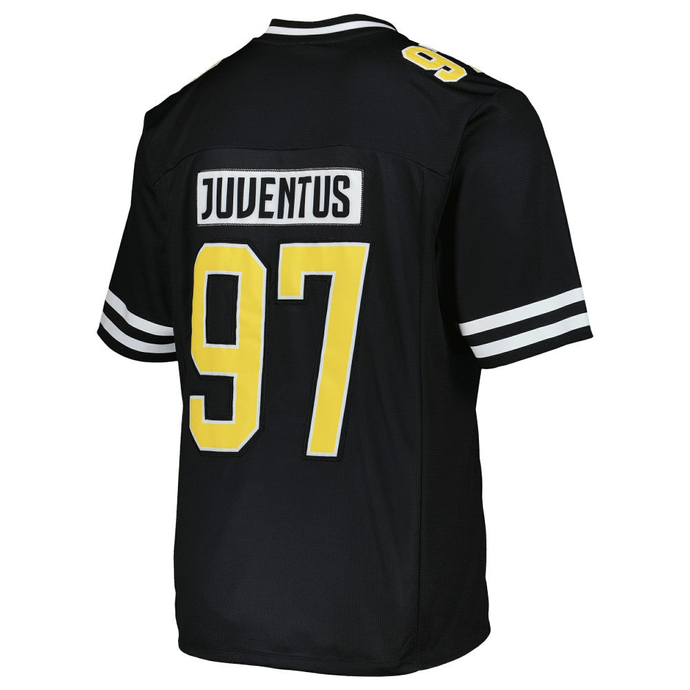 Juventus Collegiate American Football Foundation Fashion Jersey - Fanatics Black