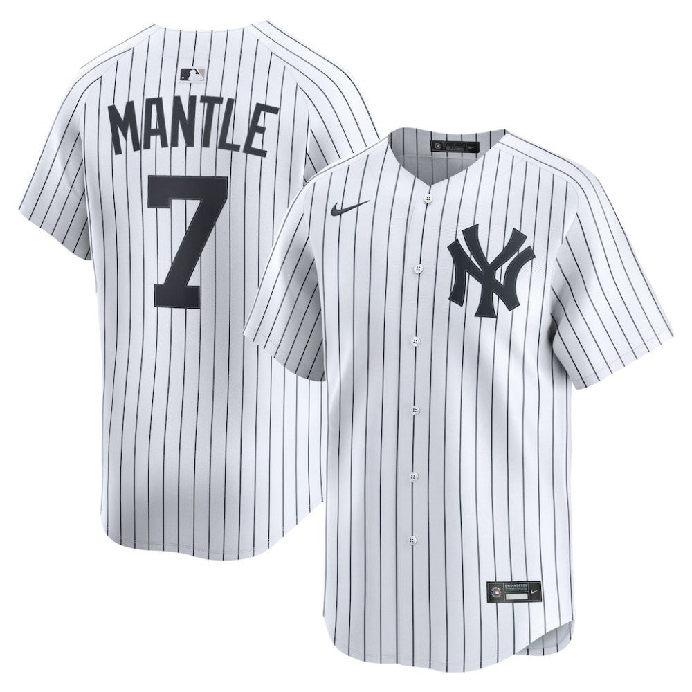 MLB Mickey Mantle New York Yankees Nike Home Limited Player Jersey