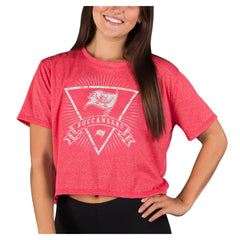 Concepts Sport Women's Quest Knit Crop Top - Tampa Bay Buccaneers