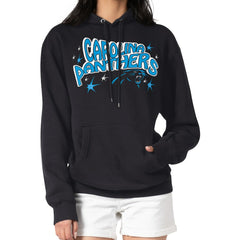 Starter Women's Fireworks Fleece Pullover Hoodie - Carolina Panthers