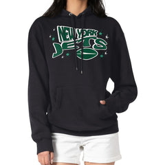 Starter Women's Fireworks Fleece Pullover Hoodie - New York Jets