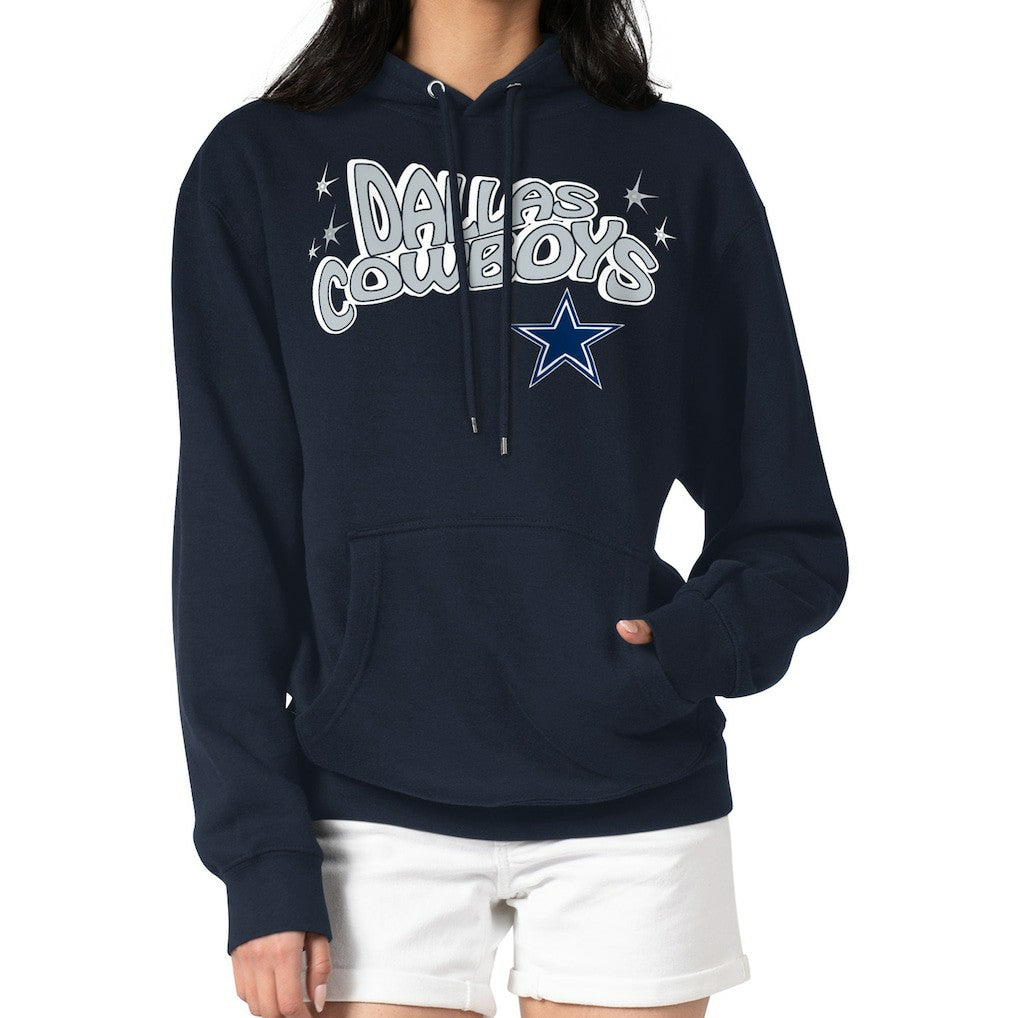Starter Women's Fireworks Fleece Pullover Hoodie - Dallas Cowboys