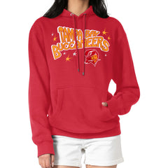 Starter Women's Fireworks Fleece Pullover Hoodie - Tampa Bay Buccaneers