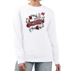 G-III 4Her by Carl Banks Women's Roses Fleece Tri-Blend Pullover Sweatshirt - Tampa Bay Buccaneers