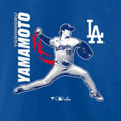 MLB Yoshinobu Yamamoto Los Angeles Dodgers Player Graphic T-Shirt