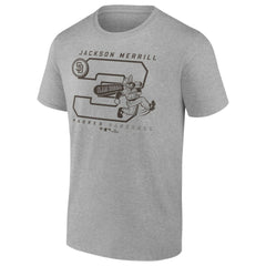 MLB Jackson Merrill San Diego Padres Player Graphic T-Shirt