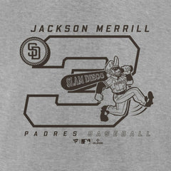 MLB Jackson Merrill San Diego Padres Player Graphic T-Shirt
