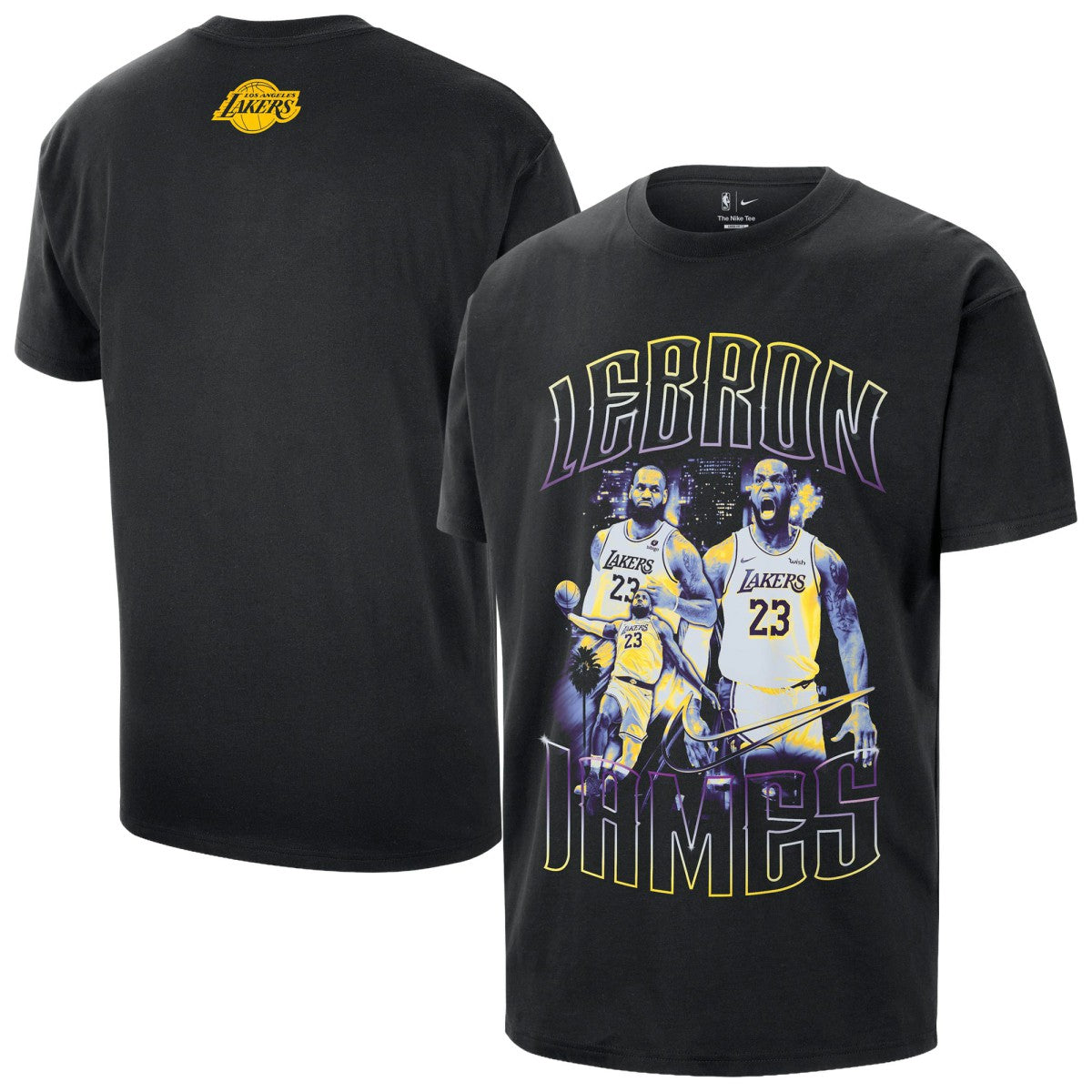 NBA LeBron James Los Angeles Lakers Unisex Athlete T-Shirt