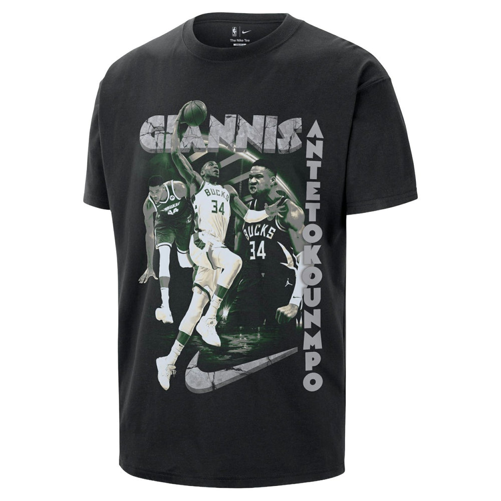 NBA Giannis Antetokounmpo Milwaukee Bucks Unisex Athlete T-Shirt