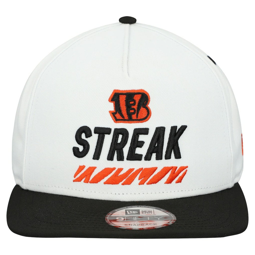 STREAK Season Ticket Member 9FIFTY A-Frame Snapback Hat - Cincinnati Bengals