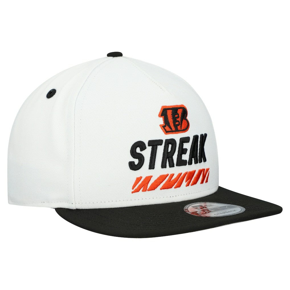 STREAK Season Ticket Member 9FIFTY A-Frame Snapback Hat - Cincinnati Bengals