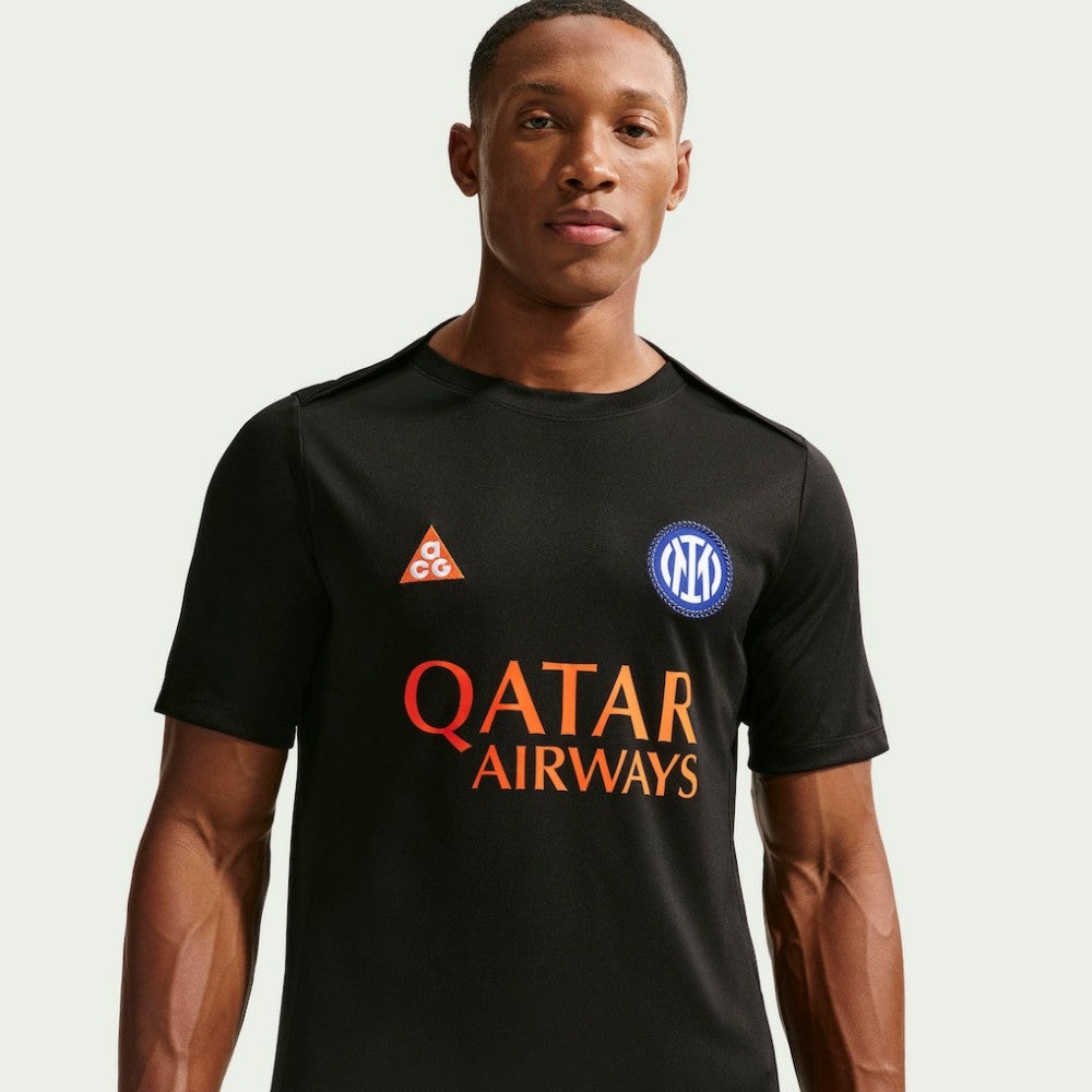 Inter Milan Academy Pro Dri-FIT Pre-Match Top - Nike Black