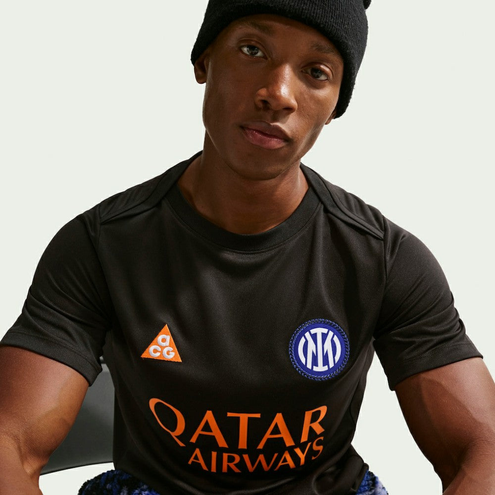 Inter Milan Academy Pro Dri-FIT Pre-Match Top - Nike Black