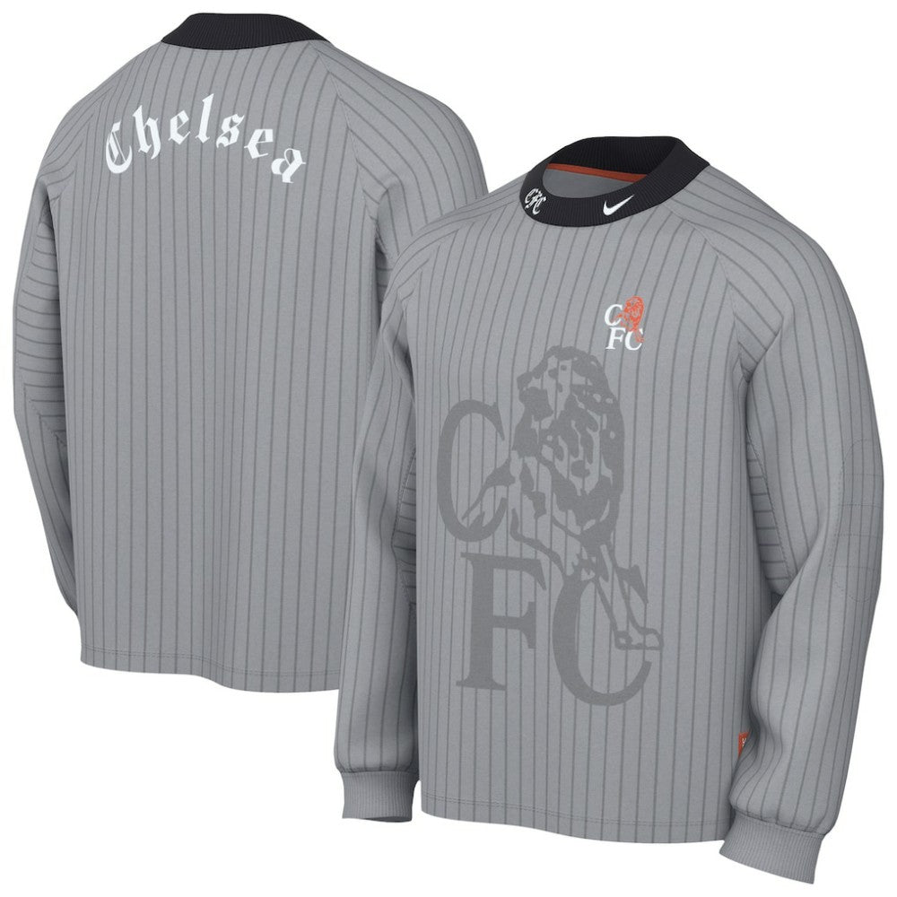 Chelsea 2025/26 Long Sleeve Goalkeeper Jersey - Nike Gray