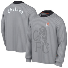 Chelsea 2025/26 Long Sleeve Goalkeeper Jersey - Nike Gray