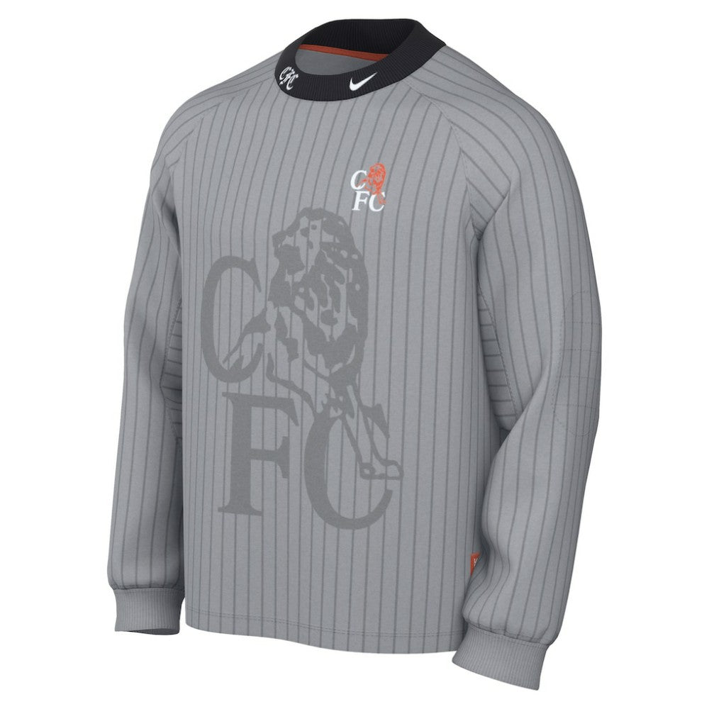 Chelsea 2025/26 Long Sleeve Goalkeeper Jersey - Nike Gray