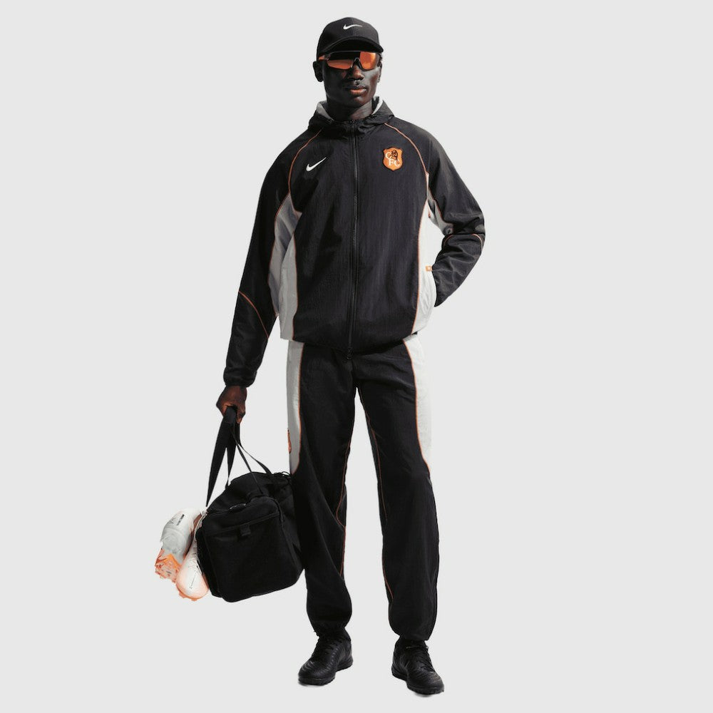 Chelsea Strike+ Water-Repellent Full-Zip Hoodie - Nike Gray