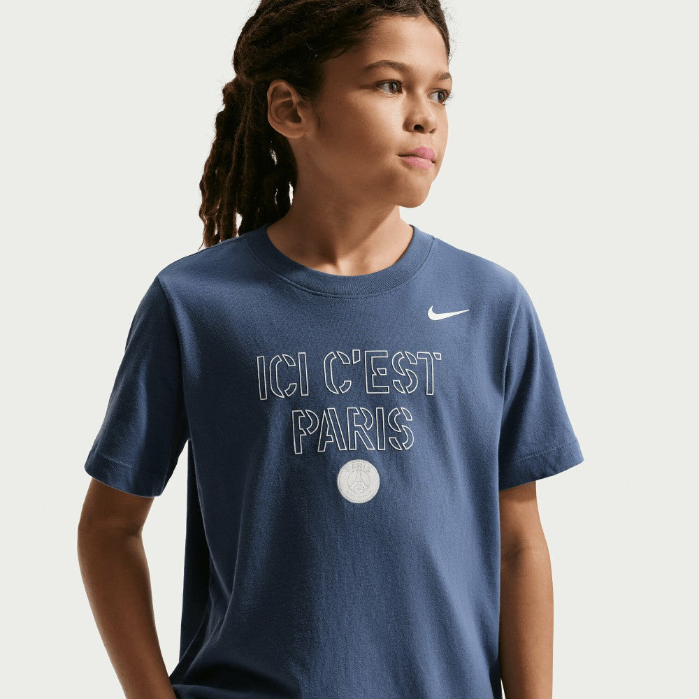 Paris Saint-Germain Youth Team Pride T-Shirt - Nike Blue