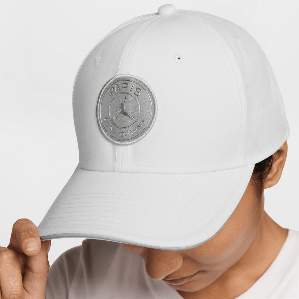 Paris Saint-Germain Jordan Brand Unisex Rise Flex Hat - Jordan White