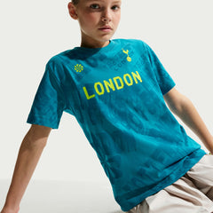 Tottenham Hotspur Youth 2025/26 London T-Shirt - Nike Blue