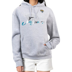 G-III 4Her by Carl Banks Women's Shadow Logo Fleece Pullover Hoodie - Jacksonville Jaguars