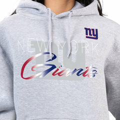 G-III 4Her by Carl Banks Women's Shadow Logo Fleece Pullover Hoodie - New York Giants