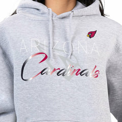 G-III 4Her by Carl Banks Women's Shadow Logo Fleece Pullover Hoodie - Arizona Cardinals