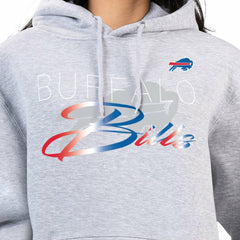 G-III 4Her by Carl Banks Women's Shadow Logo Fleece Pullover Hoodie - Buffalo Bills