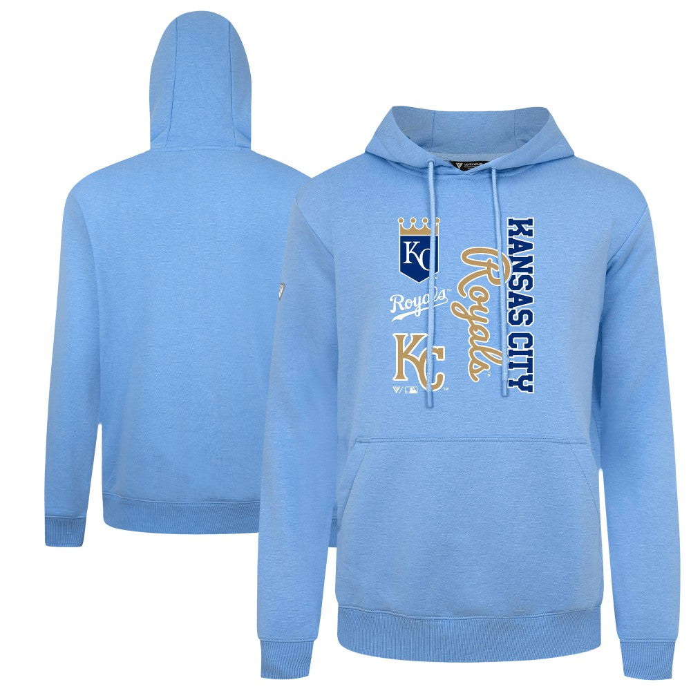 MLB Kansas City Royals Levelwear Crown Podium Pullover Hoodie