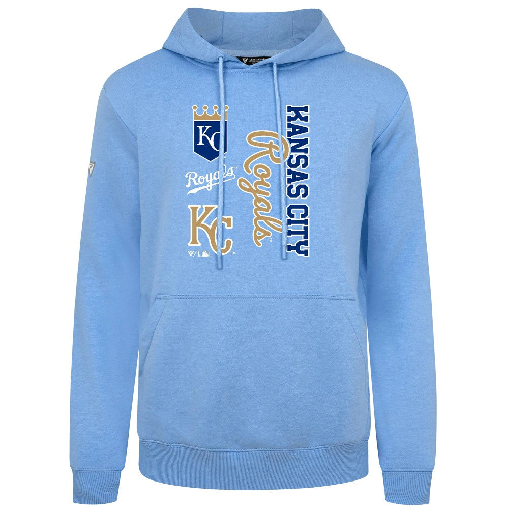 MLB Kansas City Royals Levelwear Crown Podium Pullover Hoodie