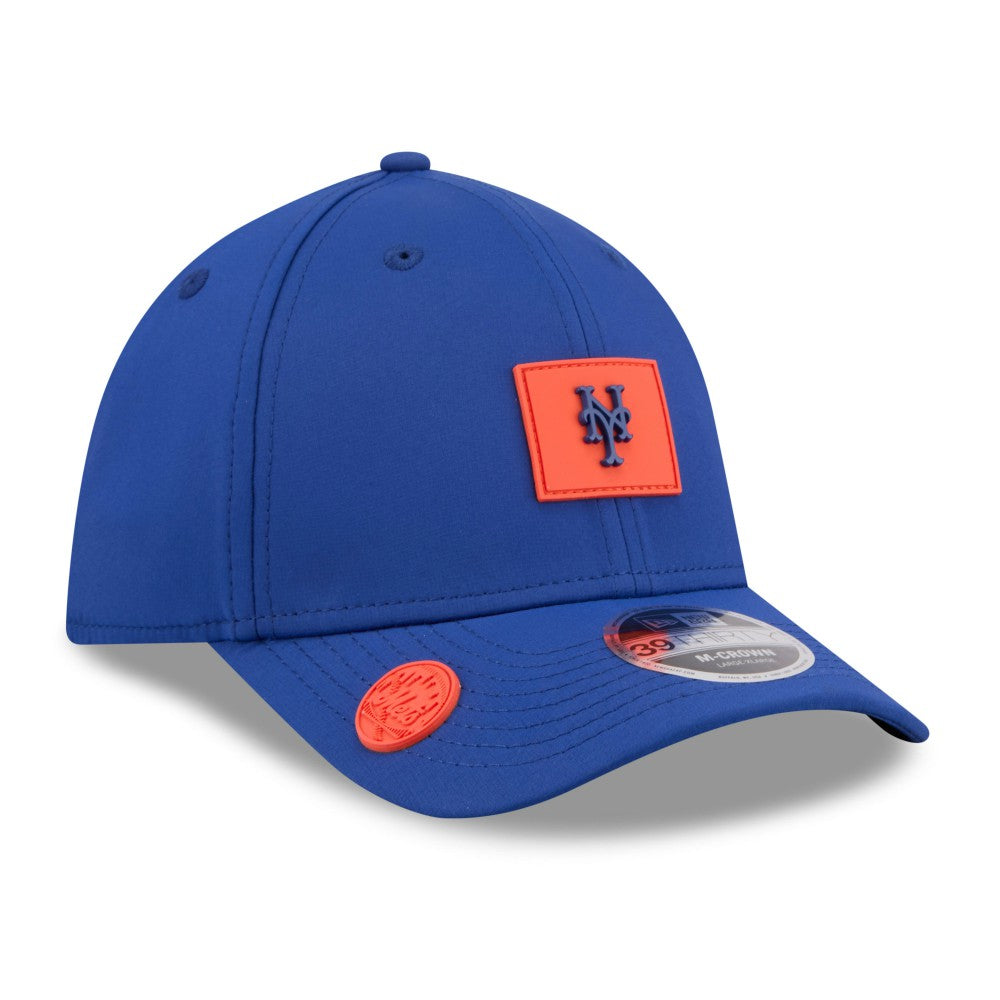 MLB New York Mets New Era 2026 Clubhouse M-Crown 39THIRTY Flex Hat