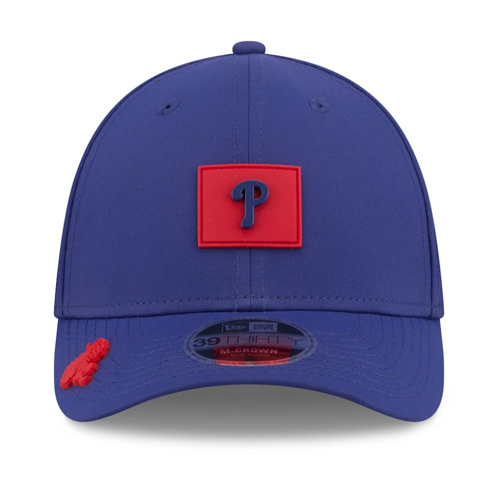 MLB Philadelphia Phillies New Era 2026 Clubhouse M-Crown 39THIRTY Flex Hat