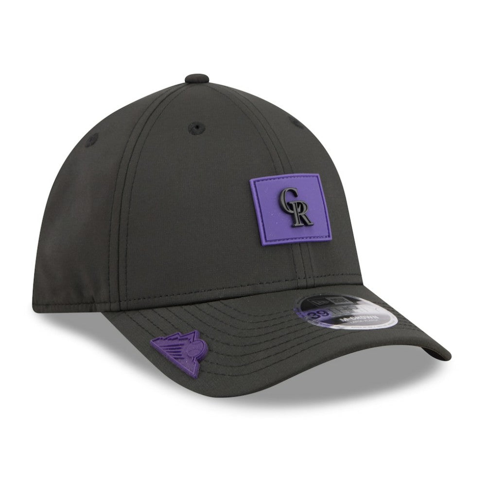 MLB Colorado Rockies New Era 2026 Clubhouse M-Crown 39THIRTY Flex Hat