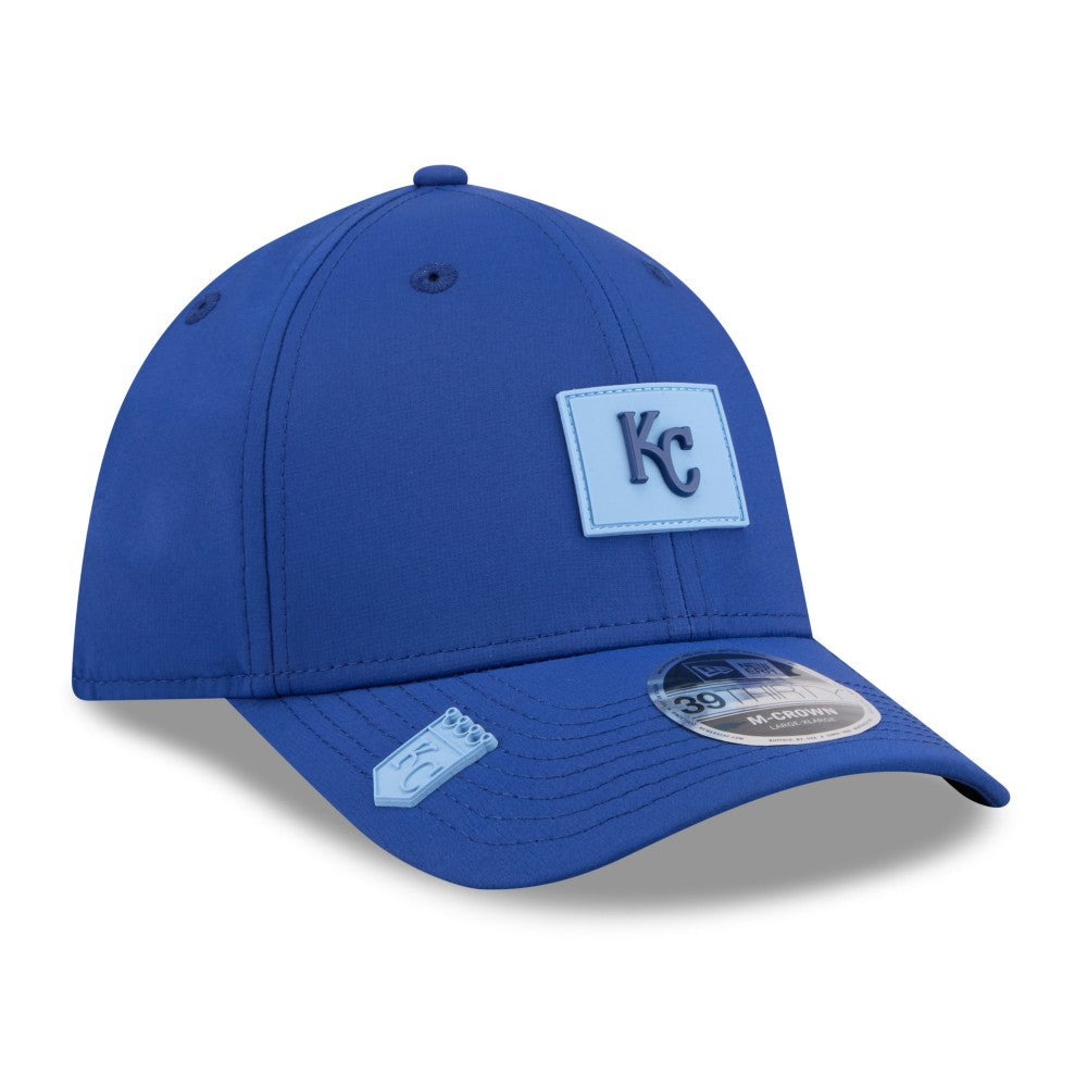 MLB Kansas City Royals New Era 2026 Clubhouse M-Crown 39THIRTY Flex Hat